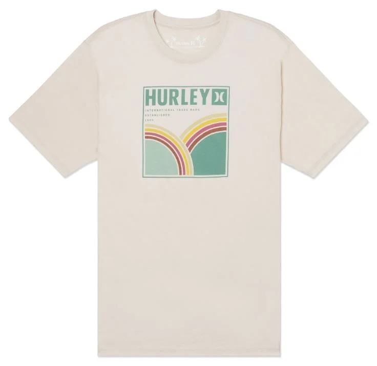 Men's climate-control t-shirt-Hurley Men's T-Shirts Short Sleeve