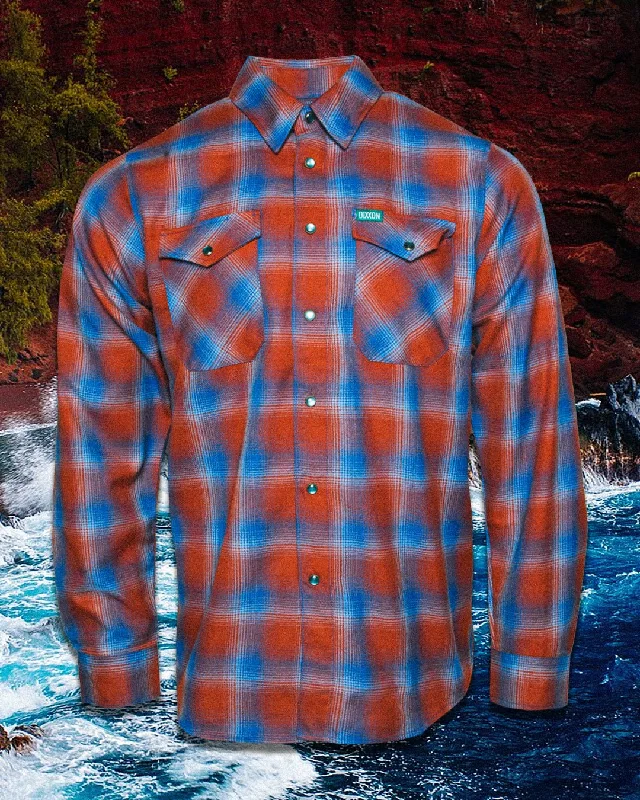 Men's high-stretch gym shirt-Kaihalulu Bay Flannel