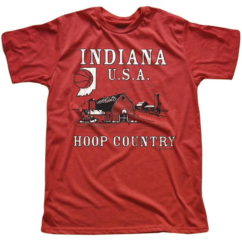 Men's biodegradable t-shirt-Hoop Country T-Shirt