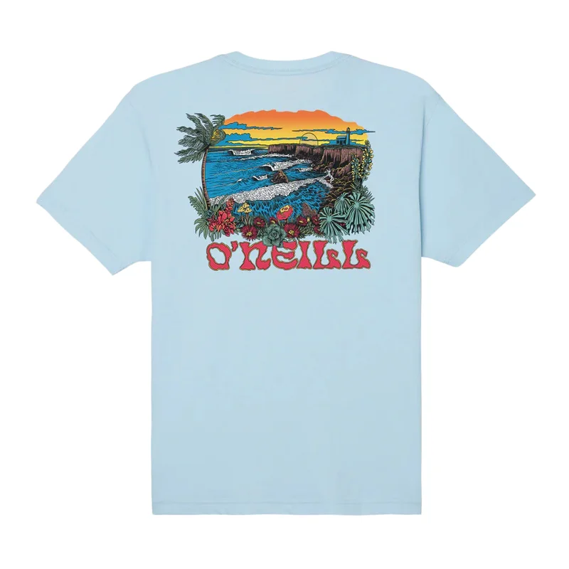 Men's artisanal t-shirt-Steamer View S/S T-Shirt