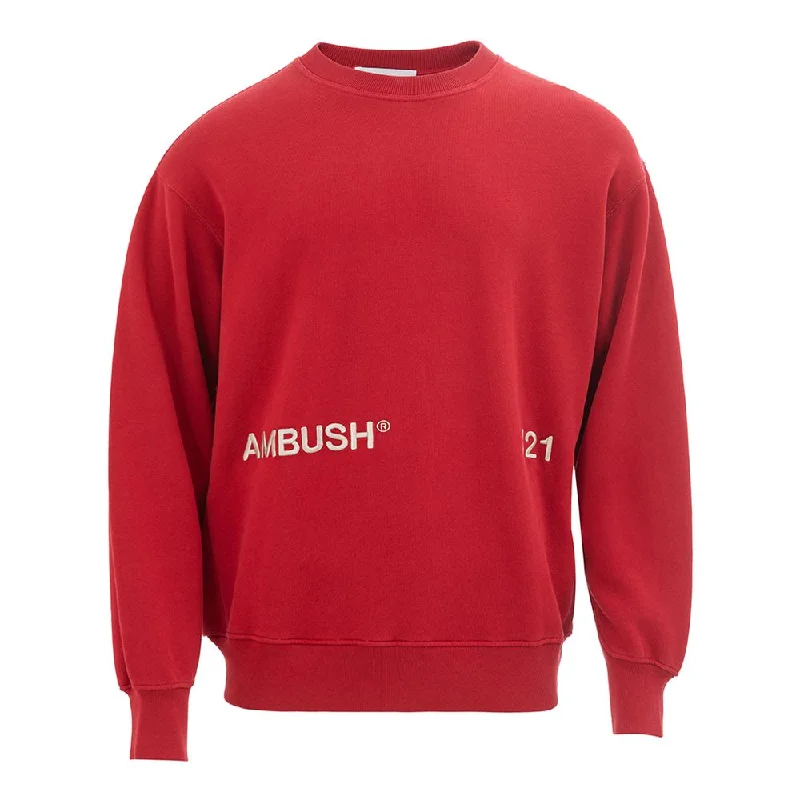 Men's trendy sweater-Ambush Elevated Cotton Men's Sweater