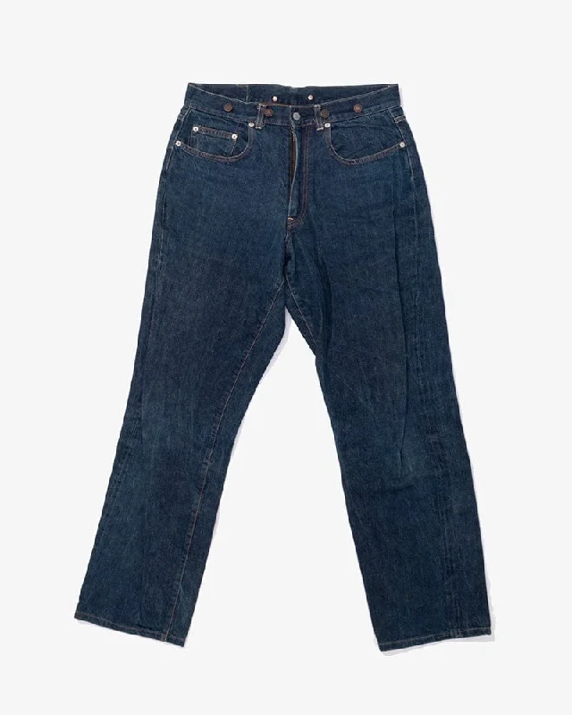 Men's performance casual pants-Japanese Repro Denim Jeans, HRM Brand