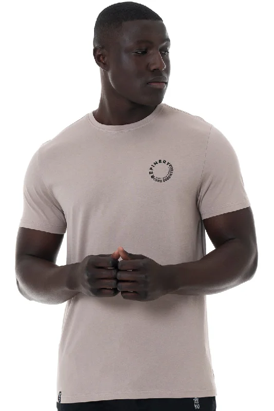 Men's hypoallergenic t-shirt-Branded T-Shirt _ 151839 _ Biscuit