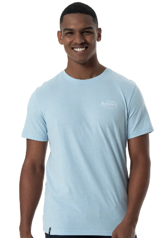 Men's inspiring graphic t-shirt-Branded T-Shirt _ 153302 _ Pale Blue