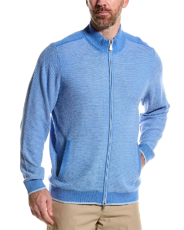 Men's golf sweatshirt-Tommy Bahama Island Zone Coolside Zip Jacket