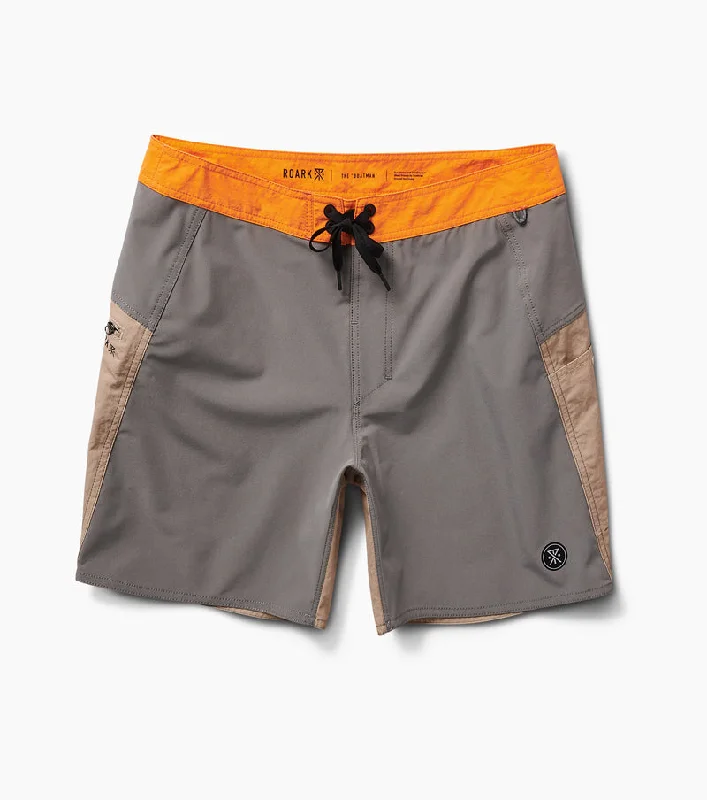 Men's organic beach shorts-Boatman Boardshorts 17"