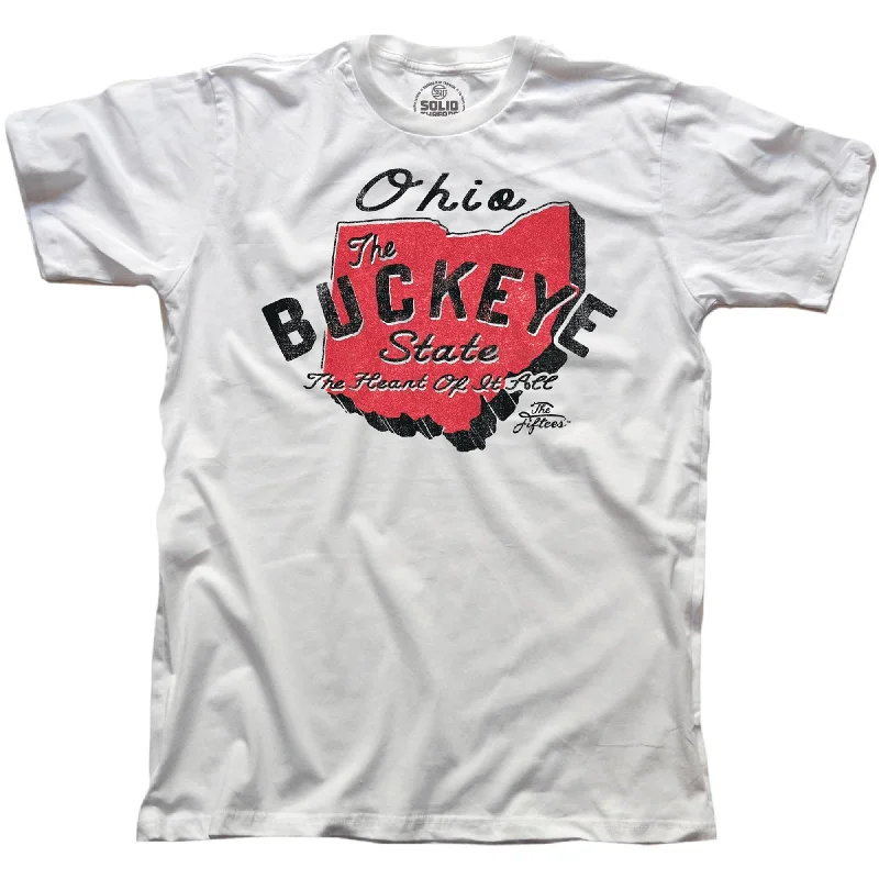 Men's hypoallergenic t-shirt-The Buckeye State T-Shirt