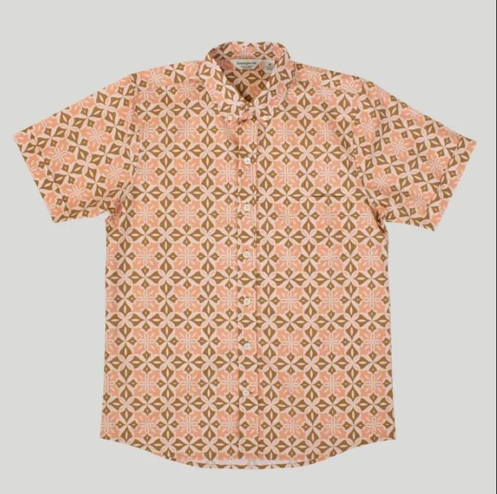 Men's gym-ready office wear shirt-Kennington Short Sleeve Men's Woven Shirts