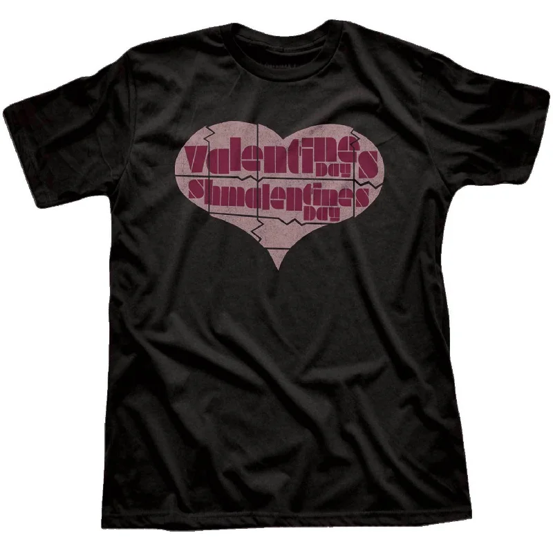 Men's fitted athletic t-shirt-Valentine's Day, Shmalentine's Day T-shirt