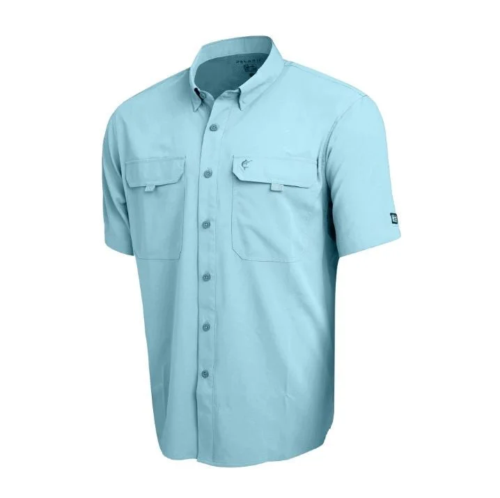 Men's modern casual wear shirt-Pelagic Short Sleeve Men's Guide Fishing Shirt