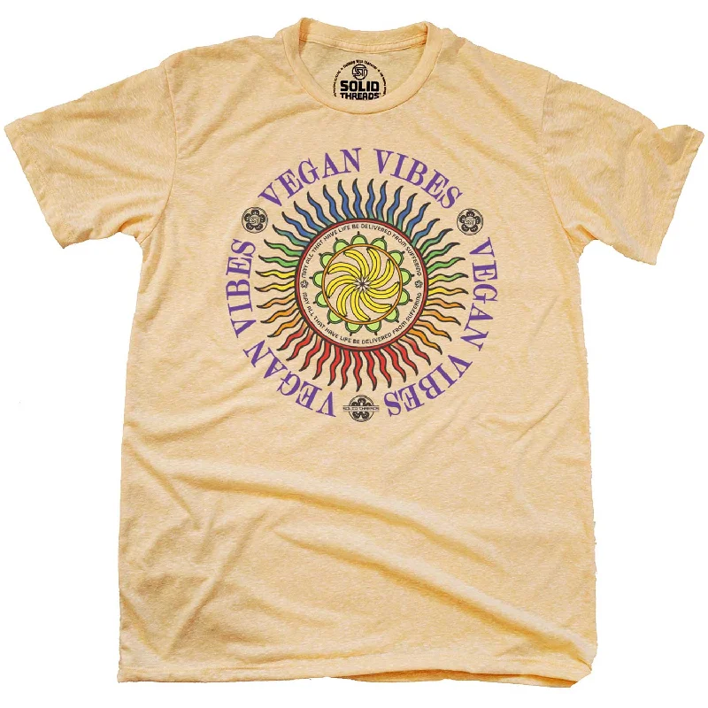 Men's eco-conscious t-shirt-Vegan Vibes T-shirt