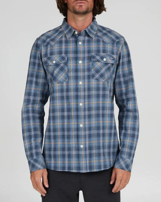 Men's relaxed fit office wear shirt-Herdsman Flannel