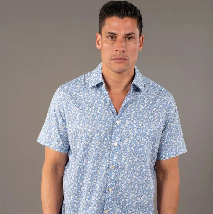 Men's comfortable travel shirt-Kennington Short Sleeve Men's Woven Shirts