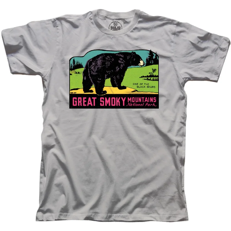 Men's outdoor adventure t-shirt-Great Smoky Mt.s National Park T-Shirt