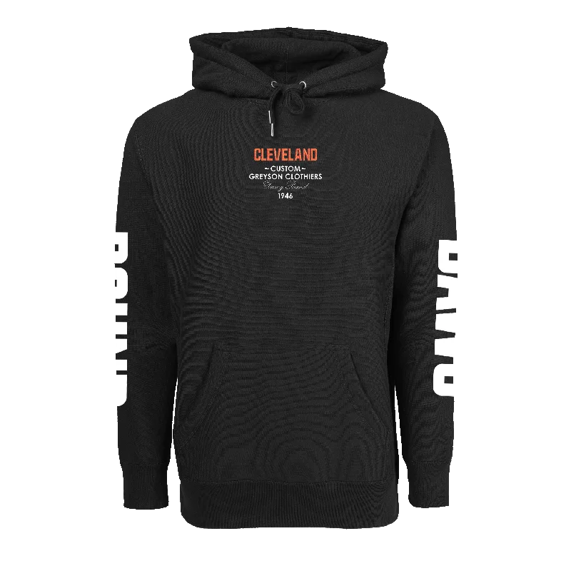 Men's non-iron travel hoodie-Cleveland Browns Fireside Hoodie