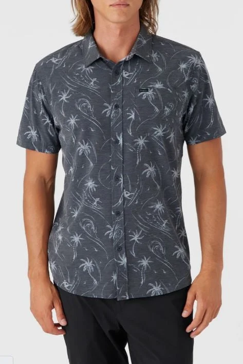 Men's quick-dry gym shirt-O'neill Short Sleeve Men's Woven Shirts