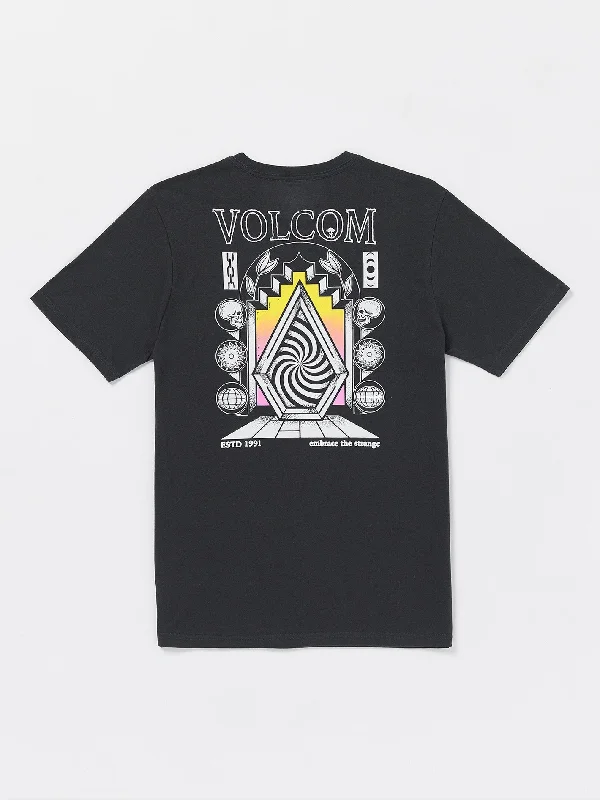 Men's inspiring graphic t-shirt-Hypnotix Short Sleeve Tee - Washed Black Heather