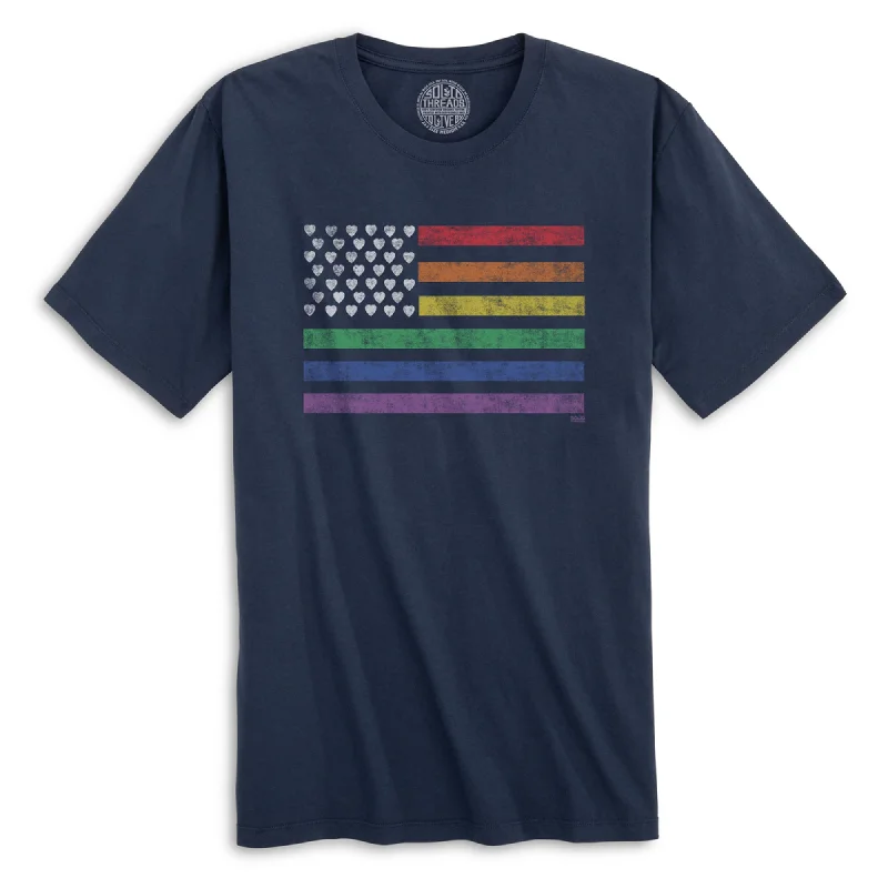 Men's biodegradable t-shirt-American Pride Organic Cotton T-shirt