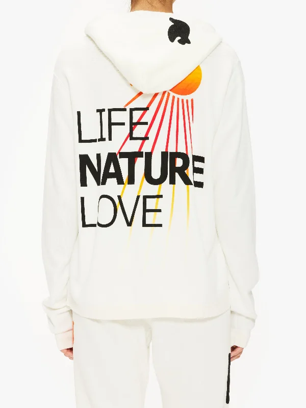 Men's pre-shrunk active hoodie-Free City Circa '99 Life Nature Love Lets Go Fluff Hoodie