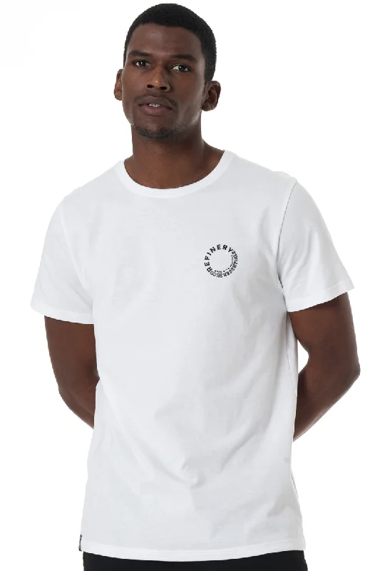 Men's fitted athletic t-shirt-Branded T-Shirt _ 151839 _ Off White