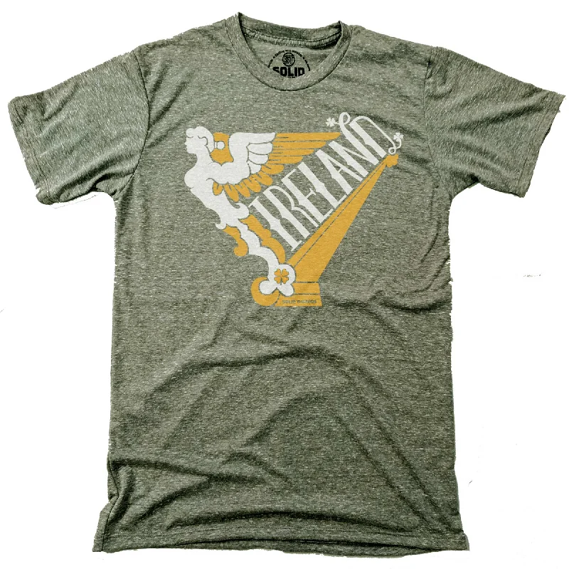 Men's go-to t-shirt-Ireland Harp T-shirt