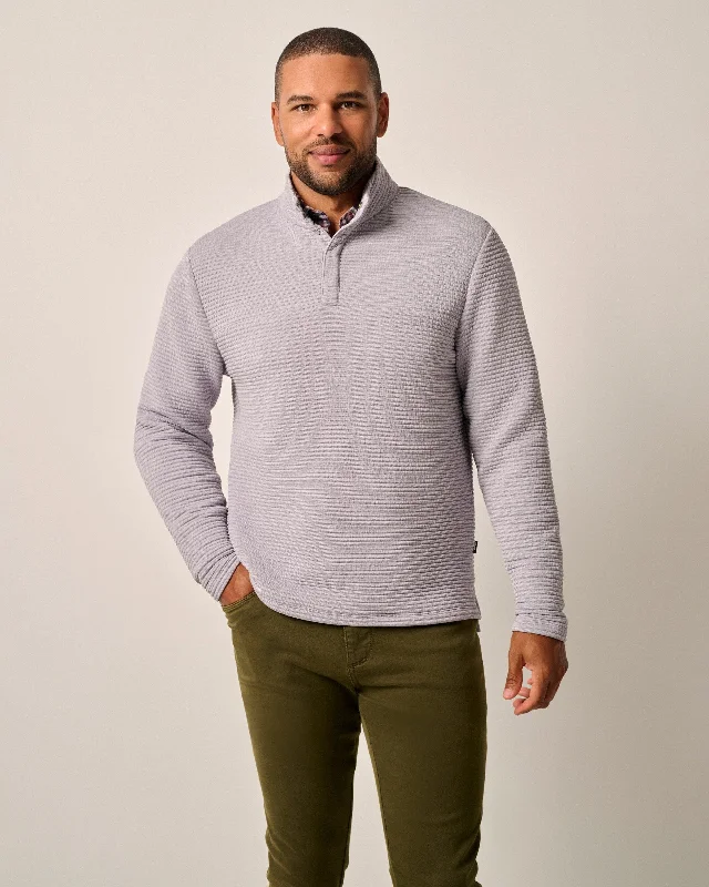 Men's casual pullover-Benjy Quarter Zip