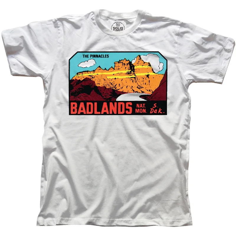 Men's jogger fit t-shirt-Badlands Pinnacles T-Shirt