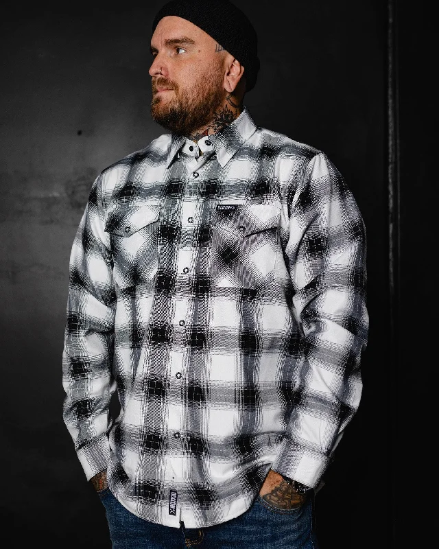 Men's relaxed fit gym shirt-The Ghost Inside Flannel