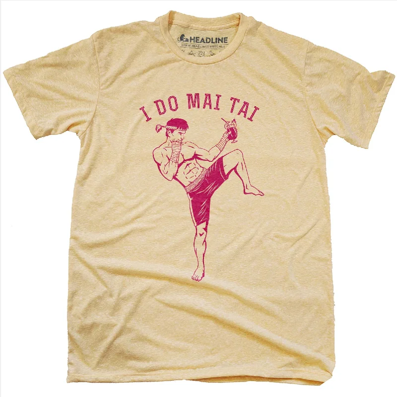 Men's embroidered t-shirt-I Do Mai Tai T-Shirt