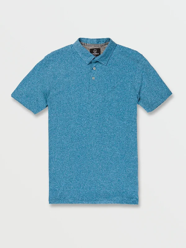 Men's sporty casual shirt-Wowzer Polo - Blue Drift