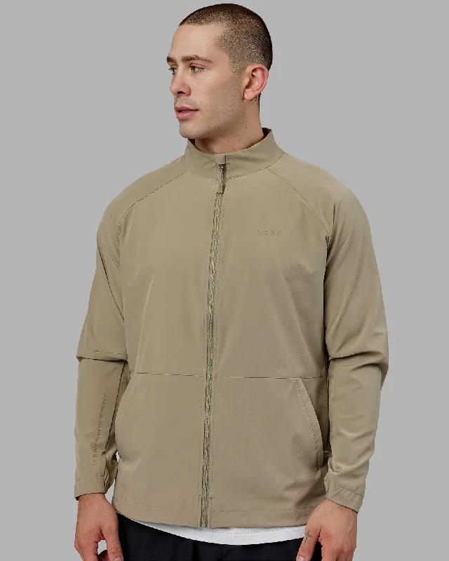 Men's eco-conscious raincoat-Energy Stretch Performance Jacket - Laurel Oak