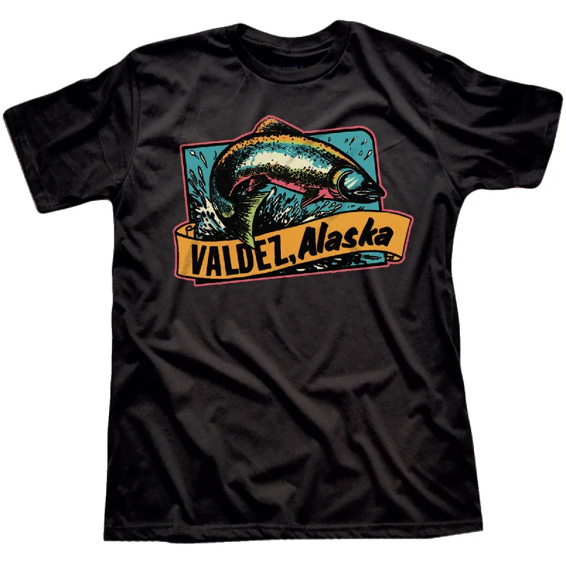 Men's artisanal t-shirt-Valdez Alaska T-Shirt