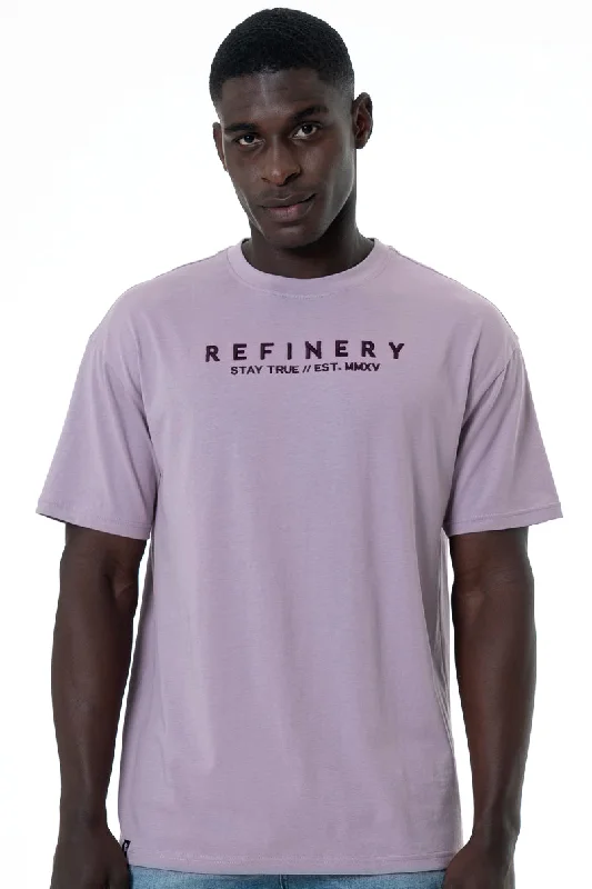 Men's avant-garde t-shirt-Oversized T-Shirt _ 153363 _ Berry