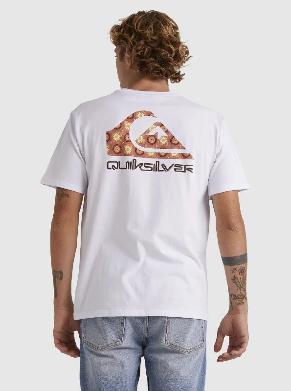 Men's biodegradable t-shirt-Quiksilver Men's T-Shirts Short Sleeve