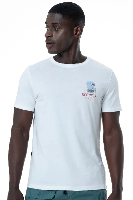 Men's biodegradable t-shirt-Graphic T-Shirt _ 153226 _ Optic White