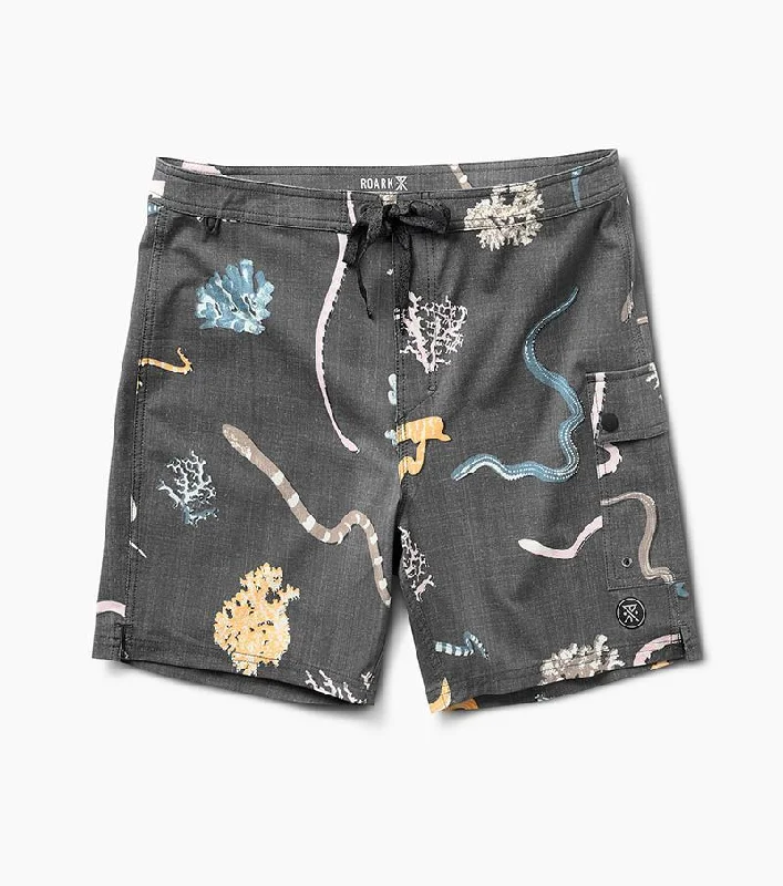 Men's modern sports shorts-Sea Serpent 17" Boardshort