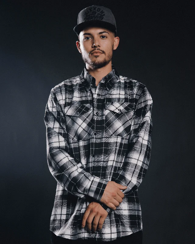 Men's versatile casual wear shirt-Inked Magazine Flannel