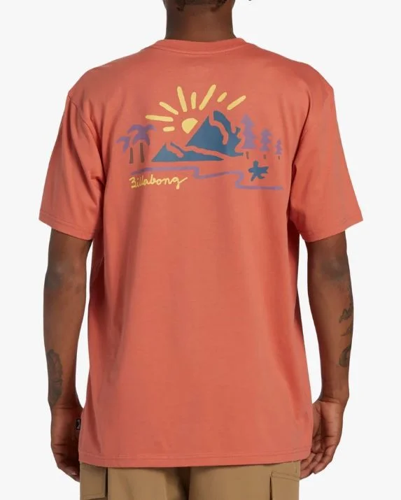 Men's climate-control t-shirt-Billabong Men's T-Shirts Short Sleeve