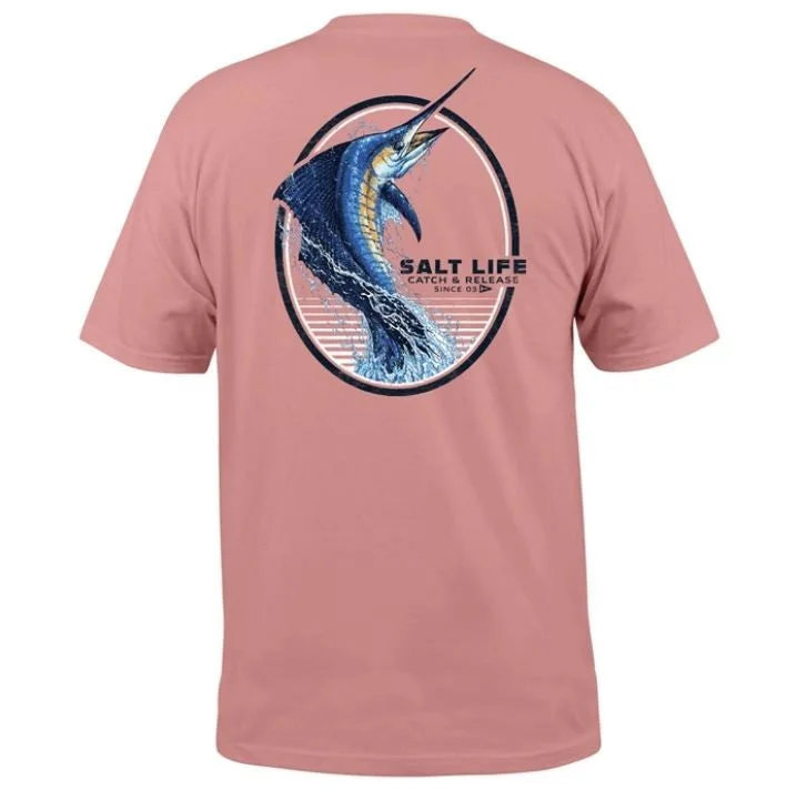 Men's artisanal t-shirt-Salt Life Men's T-Shirts Short Sleeve