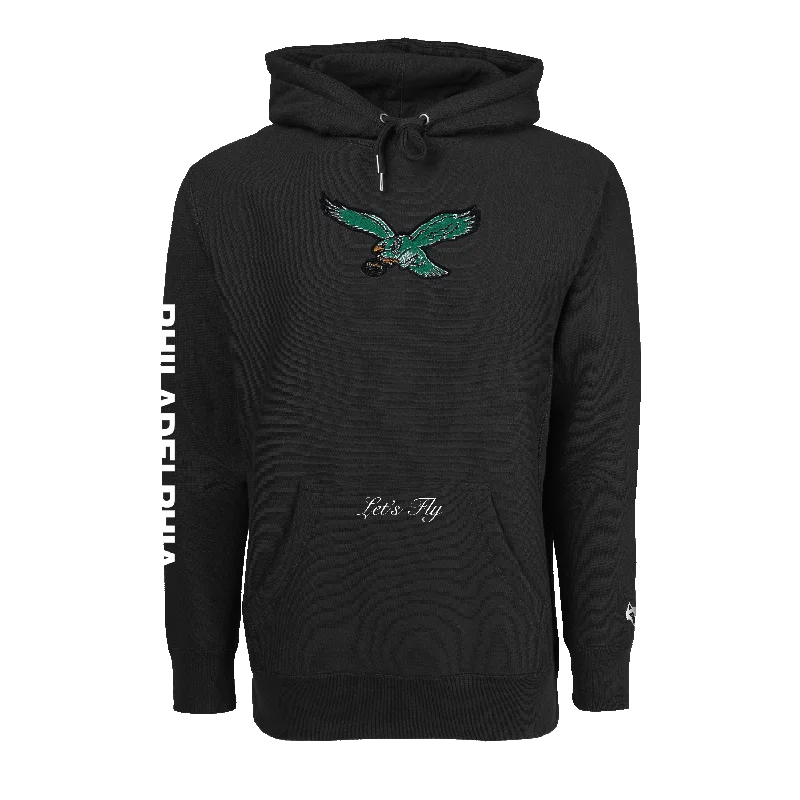 Men's high-stretch athletic hoodie-Philadelphia Eagles Fireside Hoodie