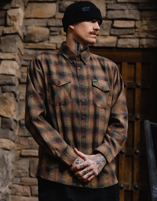 Men's weatherproof casual shirt-Glasgow Flannel