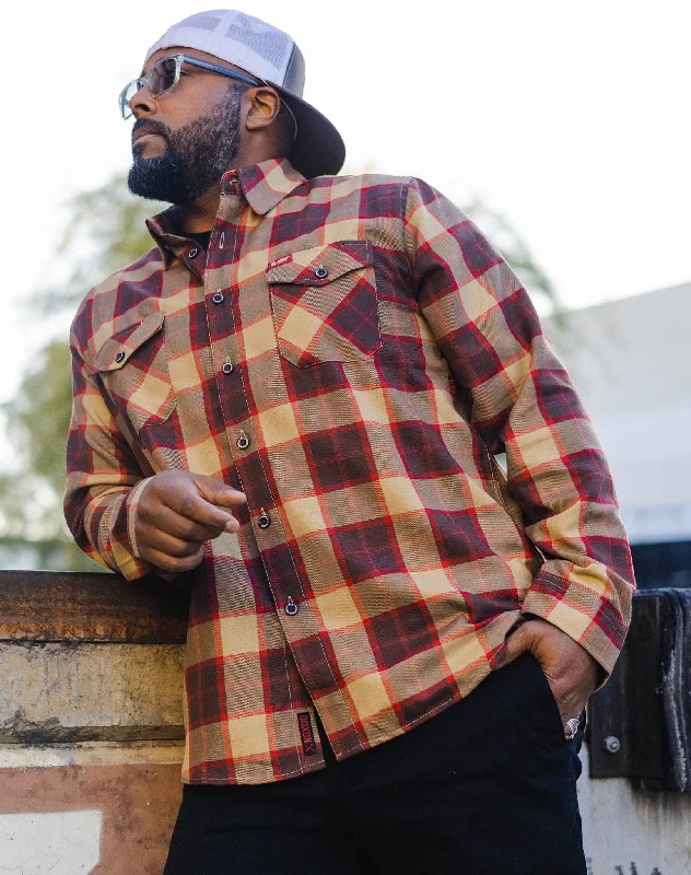 Men's lightweight gym shirt-RAW Flannel