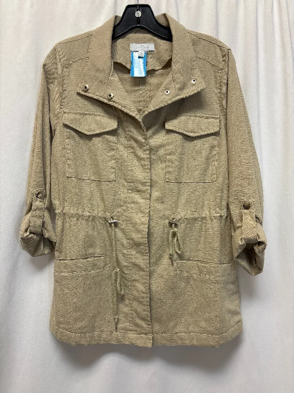 Men's organic cotton jacket-Jacket Other By New Directions In Beige, Size: S