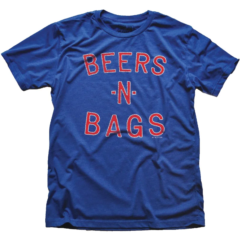 Men's comfort stretch t-shirt-Beer In Bags T-Shirt