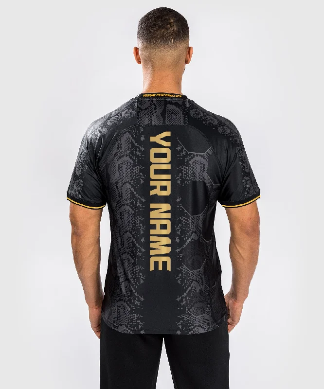 Men's minimalist t-shirt-UFC Adrenaline by Venum Personalized Authentic Fight Night Men's Walkout Jersey - Champion