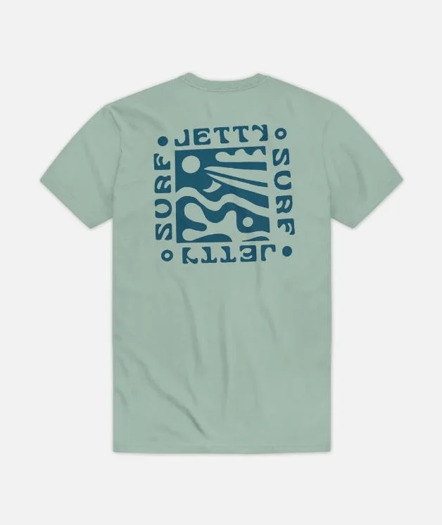 Men's artisanal t-shirt-Jetty Men's T-Shirts Short Sleeve