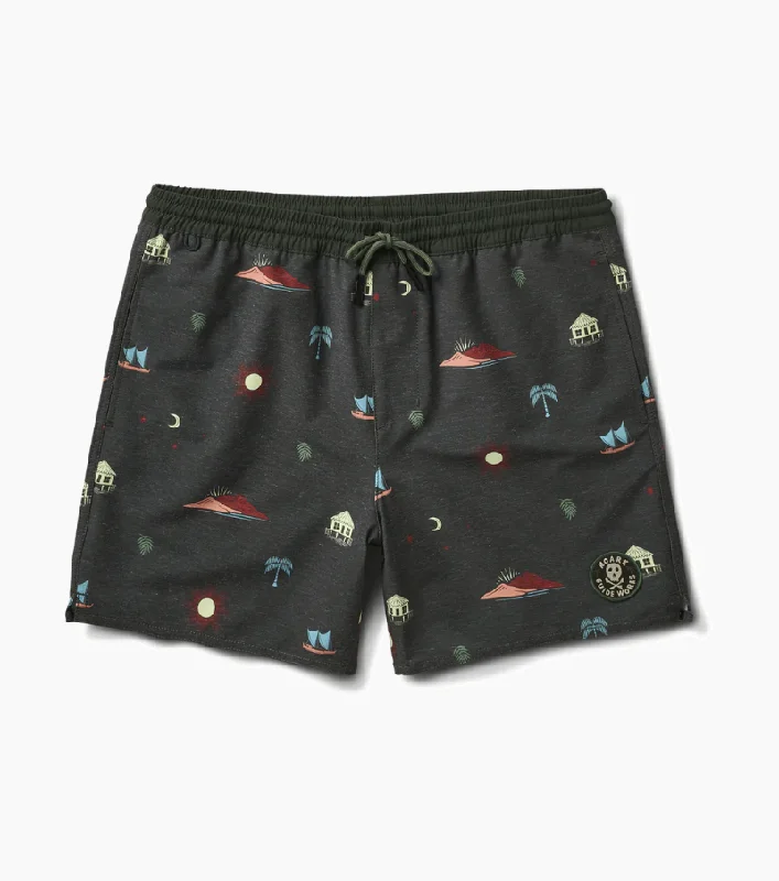 Men's sporty gym shorts-Shorey Boardshorts 16"