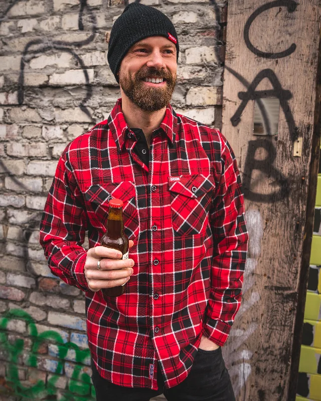 Men's weatherproof travel wear shirt-Hoser Flannel