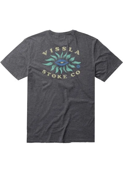 Men's laid-back t-shirt-Vissla Men's T-Shirts Short Sleeve