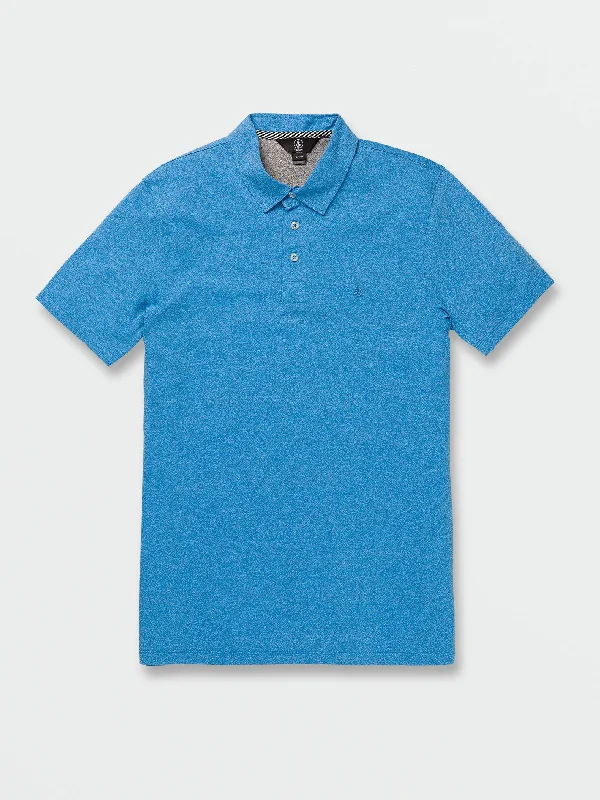 Men's fashion-forward dress shirt-Wowzer Polo - Maliblue